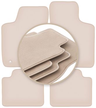 OEM Alfombrillas Premium Beige Para: Opel Corsa B Hatchback 1993-2001