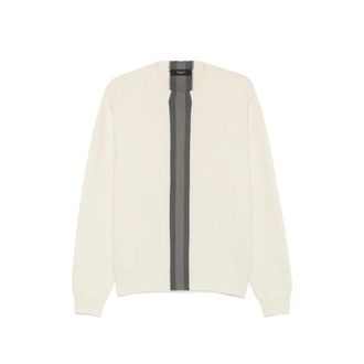 Gucci Stripe-detail Crew-neck Sweater