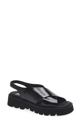 Pedro Garcia Reme Slingback Sandal in Black Castoro Naplack at Nordstrom, Size 10.5Us