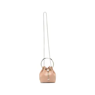 Jimmy Choo London Dames, Tassen, Beige, Maat: ONE Size Leer