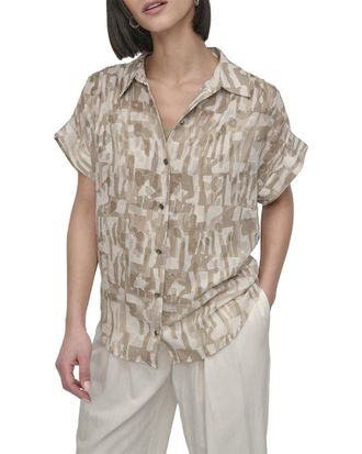 DKNY Dkny City Burnout Top