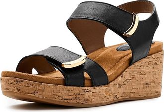 S&ouml;fft Kara Womens Wedge Shoes Black : 8.5 B - Medium, Faux Leather