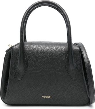 Yuzefi mini Oyster tote bag - Black