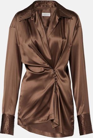 Dries Van Noten Camicia in misto seta