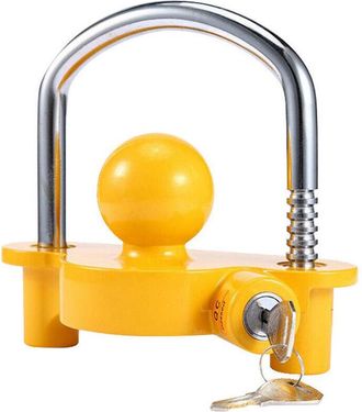OEM Candado Para Remolque Con Anilla, Candado De Seguridad Para Caravana, Entrada Para Enganche De 50 Mm