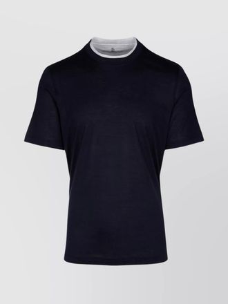 Brunello Cucinelli silk t-shirt