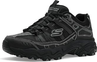 Skechers Afterburn Legacy Mens Shoes Black/Black : 10.5 D - Medium, Textile