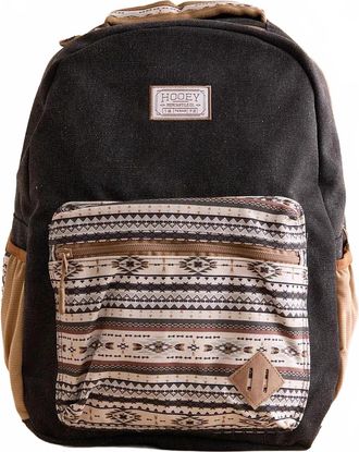 Hooey Unisex - Rece Backpack In Charcoal/aztec