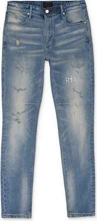 Rta BLUE LIGHT WASH DISTRESSED SKINNY JEANS