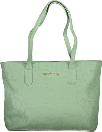 Valentino Tassen, Dames, Groen, ONE Size, Pansy Tote Bag