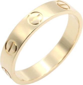 Cartier Yellow Gold (18K) Band Ring (Pre-Owned)