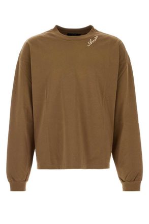 Amiri Brown Crew Neck T-Shirt