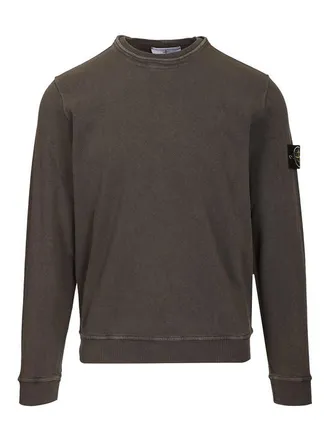 Stone Island Sweatshirt In Malfil Cotton