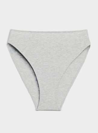 Miiyu Womens Minimalist high-cut bikini panty Organic cotton