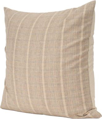 Mercana Jensen Plaid Cotton-Linen Decorative Pillow