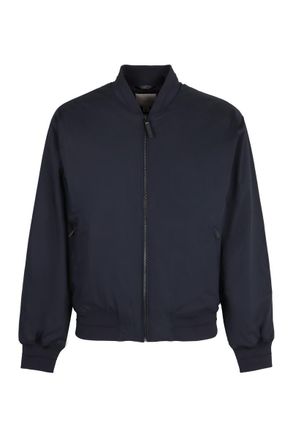 Calvin Klein Bomber Jacket In Technical Fabric