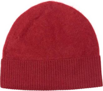 Absolut Cashmere Moira muts van geborsteld kasjmier - Rood