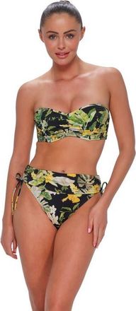 Sunsets Loretta Bandeau Bikini Swimsuit Top - DD Cup in Night Bloom at Nordstrom, Size 40