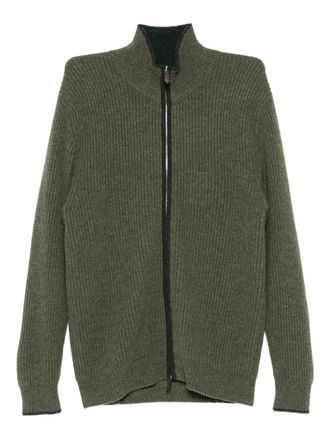 N.Peal Lambeth sweater - men - Organic Cashmere - M - Green
