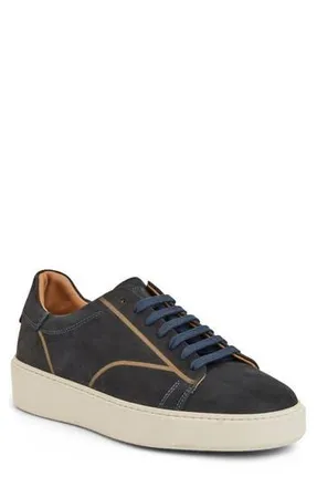 Bruno Magli Matteo Sneaker in Navy Nubuck at Nordstrom Rack, Size 11.5