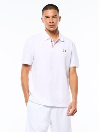 Sergio Tacchini Eredita Polo in Brilliant White at Nordstrom, Size Xxx-Large