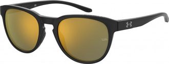 Under Armour Womens UA-SKYLAR-807F3SQ UA SKYLAR 53 807F3SQ Sunglasses - Black - One Size