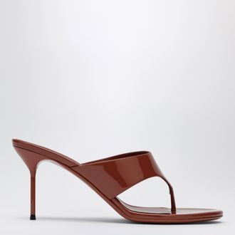 PARIS TEXAS Sandali Lidia con cinturino a T Desert Rose