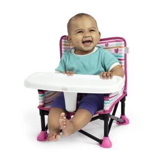 Disney Sedia Portatile Per Bambini Minnie Mouse Disney Baby, Rialzo Pop n Sit, Interno, Esterno, Pratico E Compatto, Piegatura Rapida