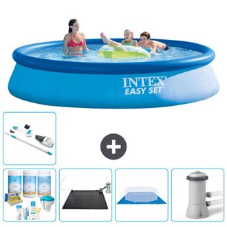 Intex Piscina Easy Set Redonda - 396x84 Cm - 7-piezas S20895