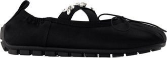 Simone Rocha Womens Ballerina Grip Ballet Black Synthetic