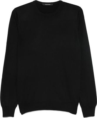 Tagliatore Maglione girocollo - Nero