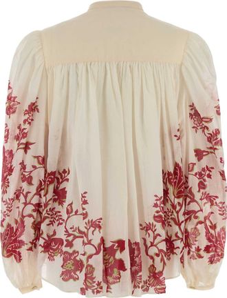 Etro Womens Printed Cotton Blouse X0808 Exterior: Maglie Sweater