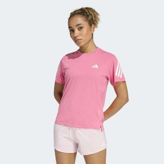 adidas Laufshirt ADIDAS PERFORMANCE ADI365 CLIMACOOL, Damen, Gr. XXL, pink fusion, Obermaterial: 100% Polyester, Rundhals, Shirts Laufshirt