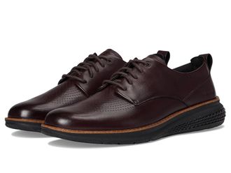 Cole Haan Originalgrand Energy Weave Plain Toe Oxford Mens Lace-up Boots Chocolate Raisin/Dark Natural/Black : 8 D - Medium, Leather