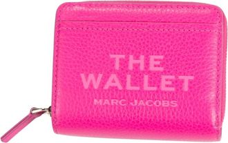 Marc Jacobs Stijlvolle Portemonnees en Kaarthouders - Dames - Portefeuilles - Roze - ONE Size - Katoen - Accessoires