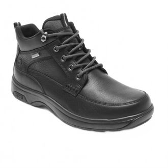 Dunham Mens 8000 Mid Waterproof Boot In Black Leather