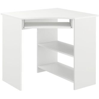 Vicco Scrivania angolare Odin, Bianco, 83 x 76 cm Vicco