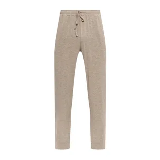 Hanro Broeken, Heren, Beige, XL, Wol, Lange Broek