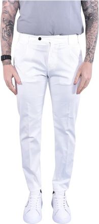 Eleventy Chino Broek - Heren - Chinos - Wit - W32 - Katoen - Broeken