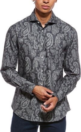 Brunello Cucinelli Printed Dress Shirt