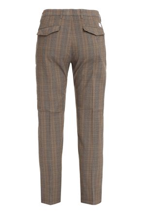 Department Five Mens Stretch Cotton Chino Trousers Brown Elastane Chinos