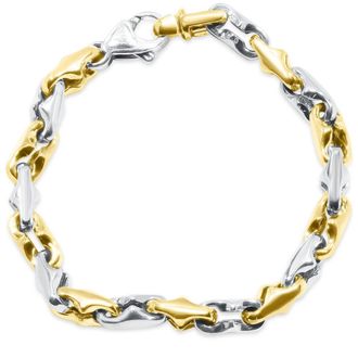 Pompeii3 Mens Link 14K Gold (40gram) or Platinum (65gram) 6.5mm Bracelet 8