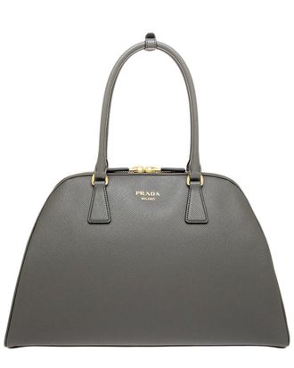 Prada Large Saffiano Leather Top Handle Satchel