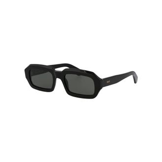 Retro Superfuture Sunglasses, male, Black, Size: 54 MM Fantasma Sunglasses for Stylish Sun Protection