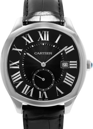 Cartier Pre-owned Cartier Drive De Cartier Grey Dial Mens Watch WSNM0009