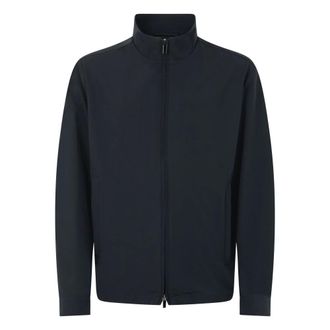 Paul & Shark Jassen, Heren, Zwart, L, Polyester, Licht jack met rits