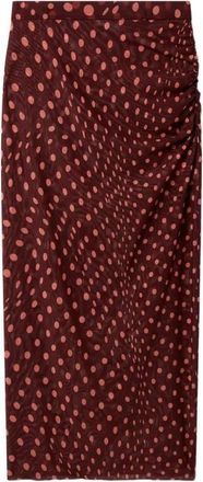 Stella McCartney Mujer, Faldas, Rojo, Talla: L