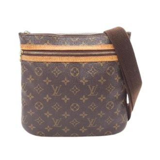 Louis Vuitton Pre-owned Cross Body Bags, female, Brown, Size: ONE SIZE Pre-owned Pochette Bosphore Monogram Coated Canvas Shoulder Bag