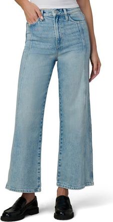 Joe's The Mia Seamed High Waist Ankle Wide Leg Jeans in Genuine at Nordstrom, Size 29