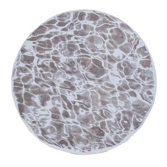 Louis De Poortere Alfombra de poli&eacute;ster gris, 240x240 cm